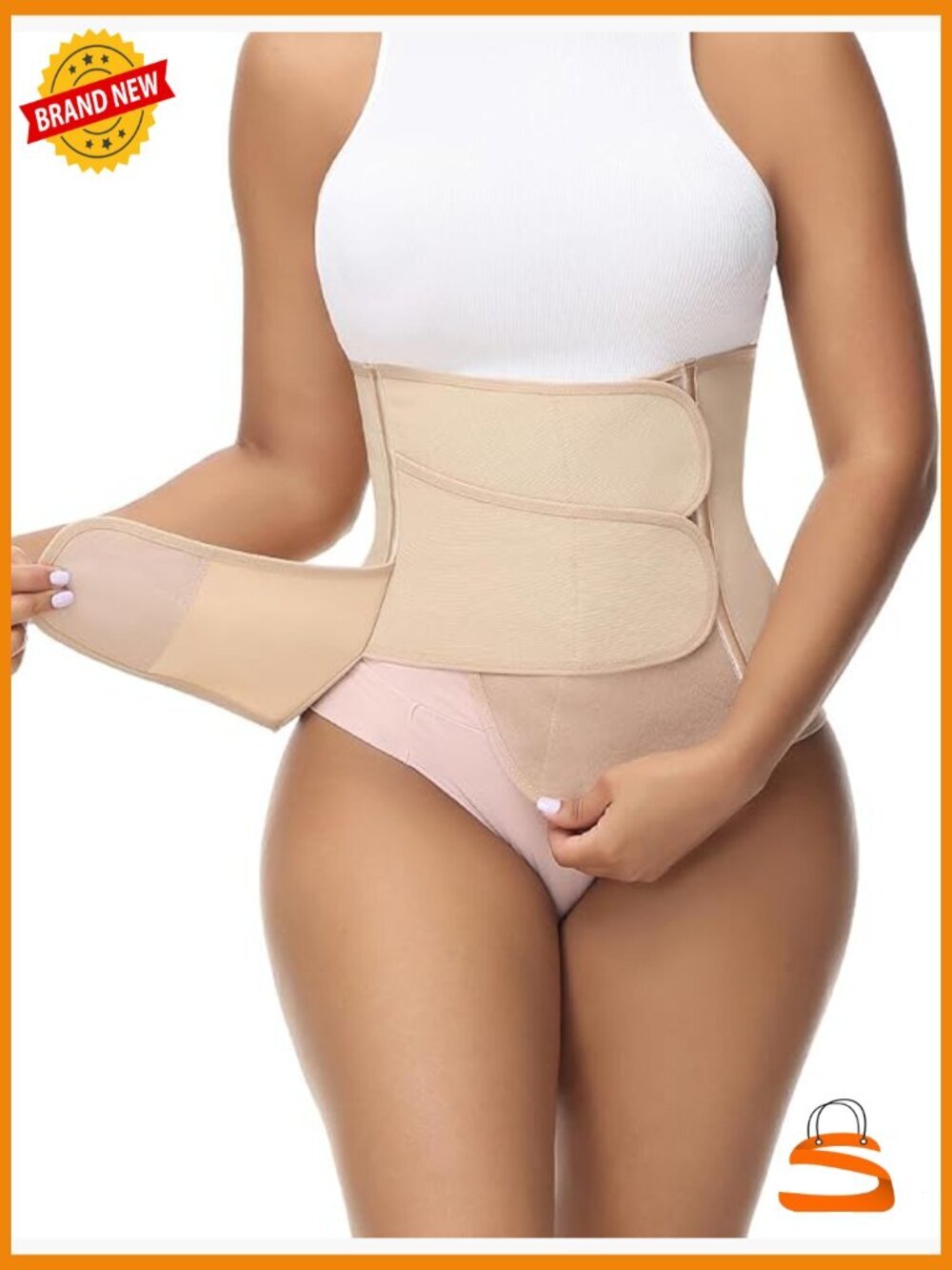Waist Trainer Postpartum Recovery Wrap Girdle Cincher Corset Shapewear Belly